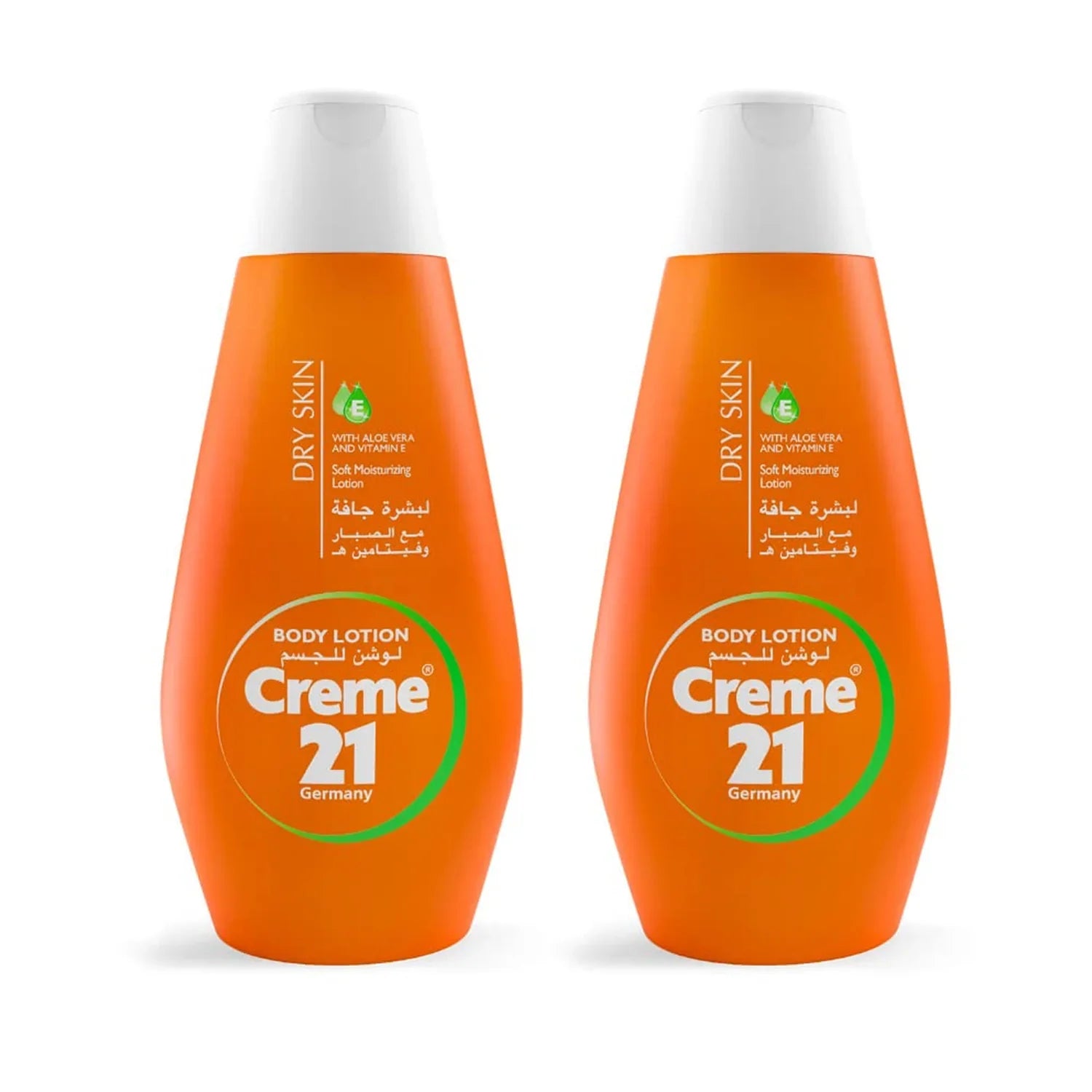 Creme 21 Body Lotion For Dry Skin - 250ml × 2 Pcs (Offer)