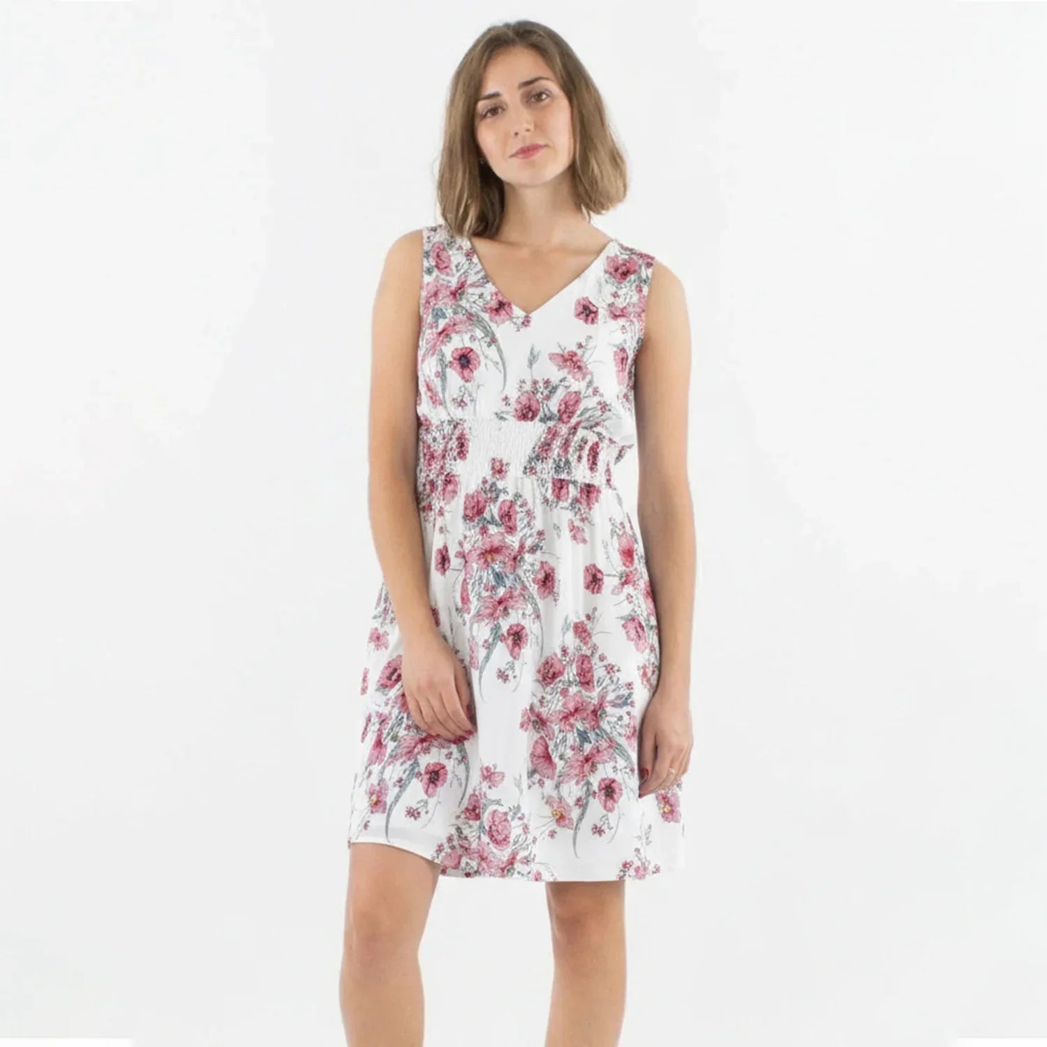 Women’s Floral Sleeveless Casual Dress