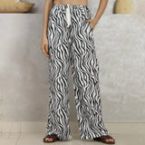 Women's High-Waist Stylish Wide Leg Pants #4241