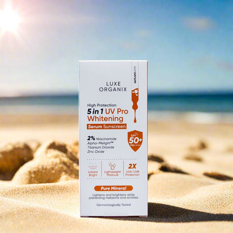 Luxe Organix 5in1 UV Pro Brightening Serum Sunscreen SPF 50+ PA+++ - 40g