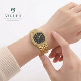 Viguer Women's Waterproof Analog Watch - #1561
