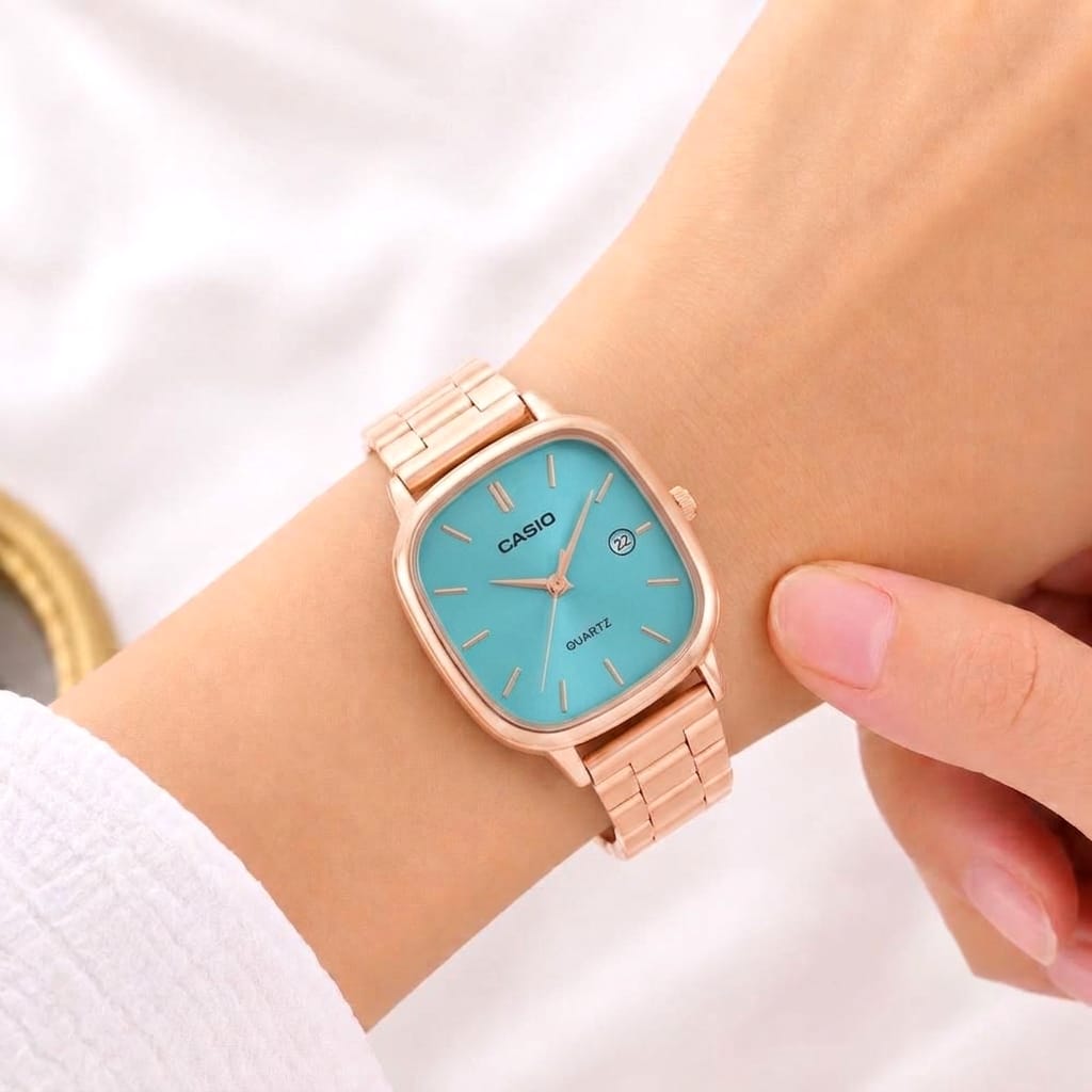 Casio Vintage Rose Gold Steel Bracelet Watch - A9631 Rose Gold