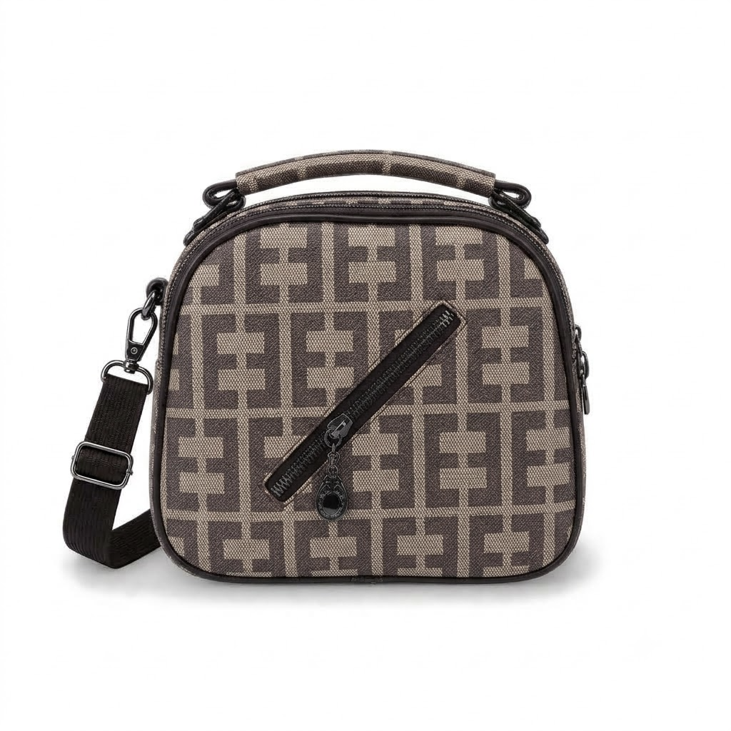 Women’s Printed Crossbody Shoulder Bag - 8501