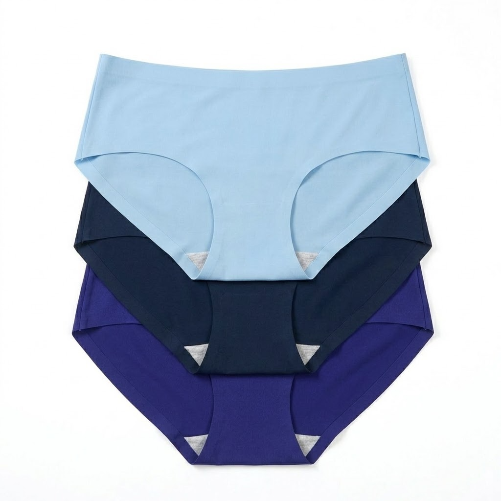 Seamless Comfort Assorted Briefs 3Pcs - 628