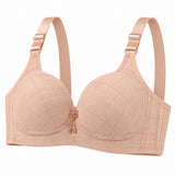 Women’s Stylish Checked Bra with Adjustable Straps - 2205