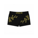 Women's Floral Design Breathable Boxer Briefs - 22049