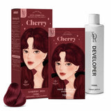 Kota Cosmetics Cherry Thailand Hair Color Cherry Red - 100ml + 100ml