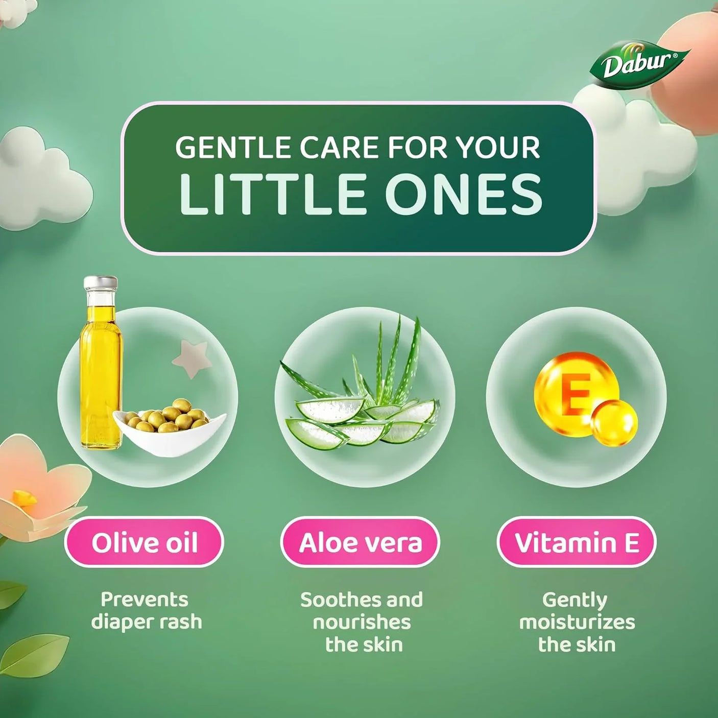 Dabur Herbolene Baby Olive Jelly - 225ml