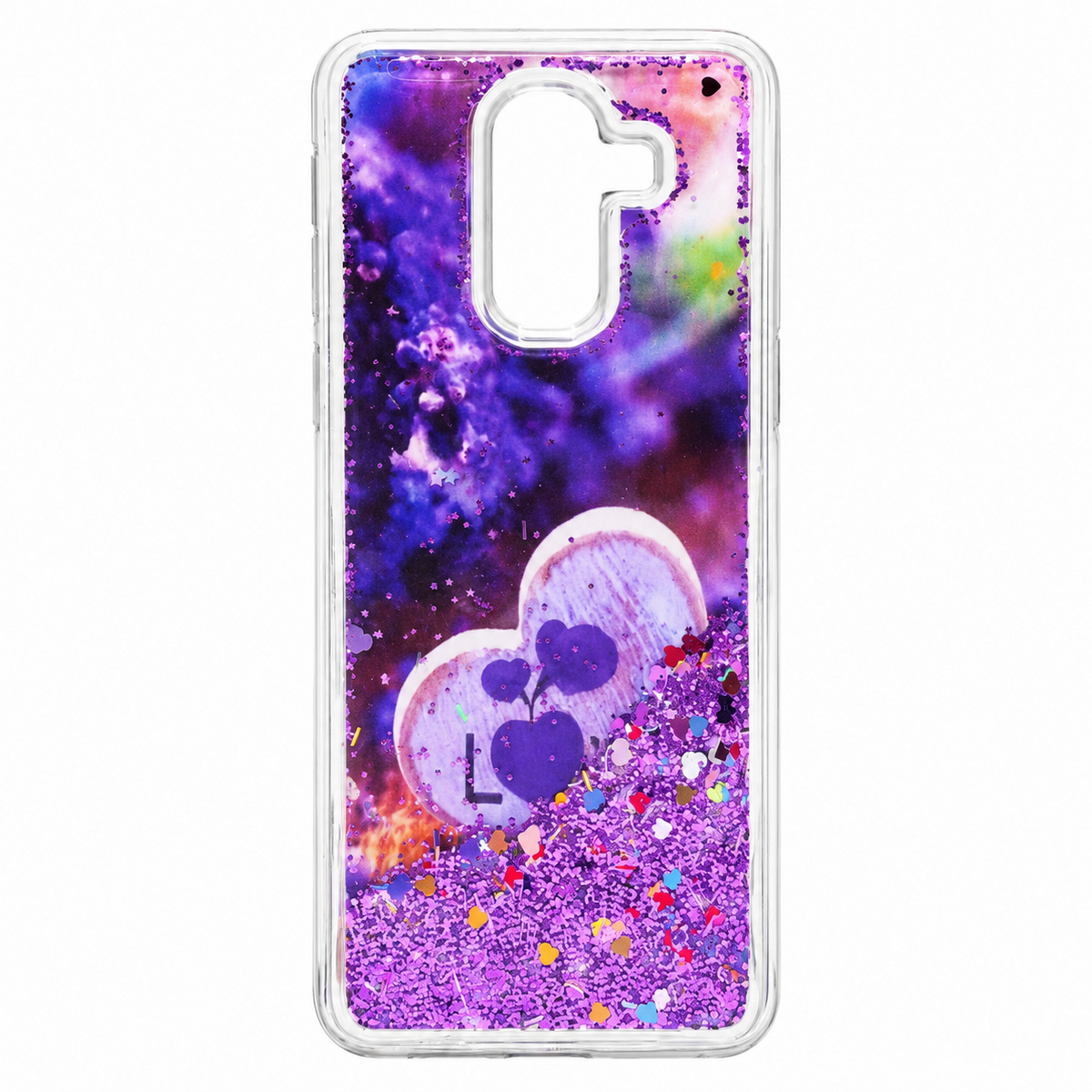 Samsung J8 Glitter Fashion Case Cover
