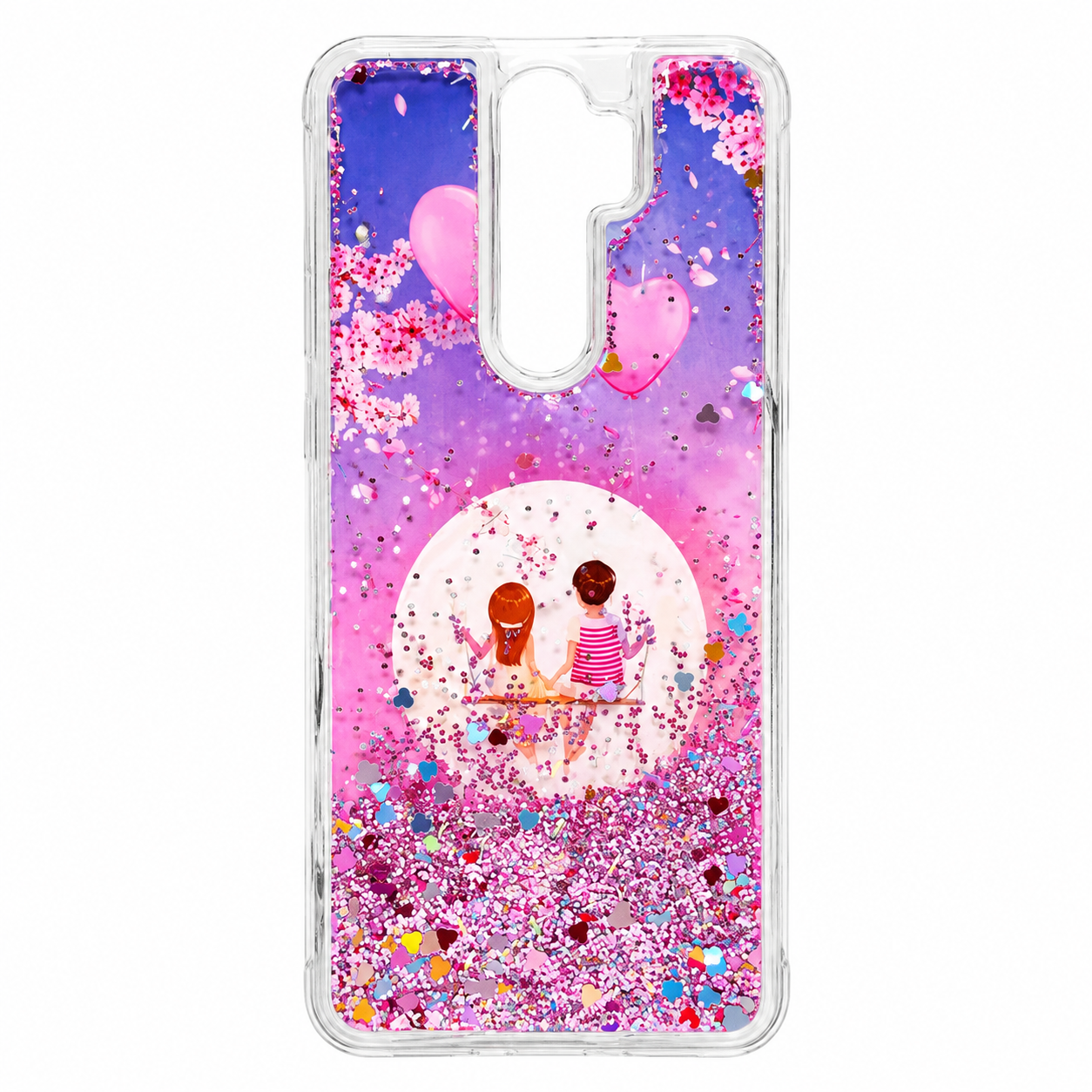 Mi Note 8 Pro Glitter Fashion Case Cover