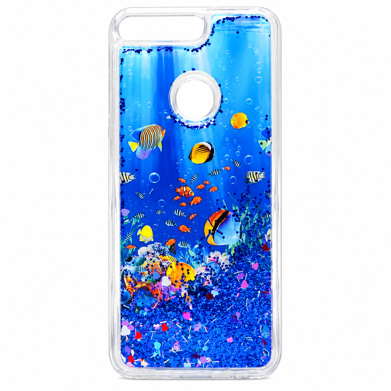 Huawei Y7 2018 Glitter Fashion Case Cover