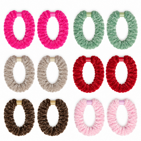 Fashionable Hair Band For Women - 12 Pcs