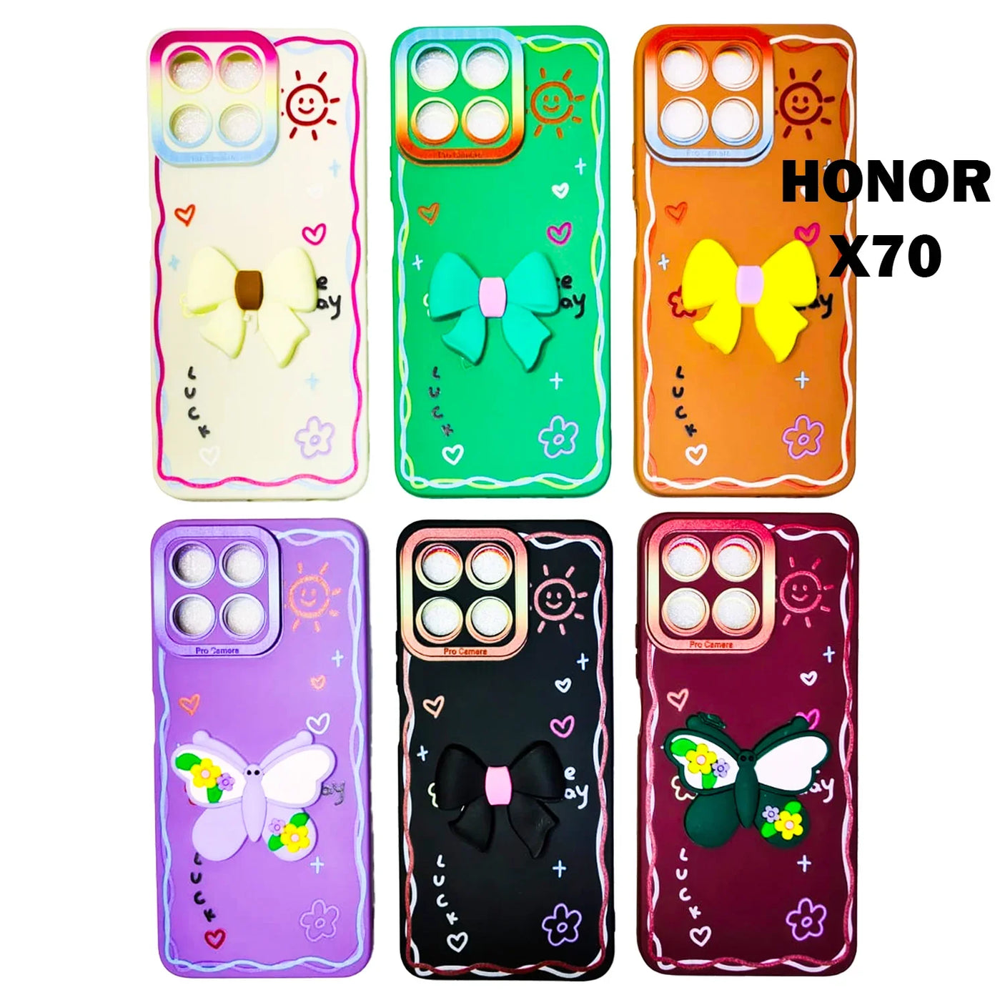 جراب أنيق عالي الجودة لهاتف Honor X70