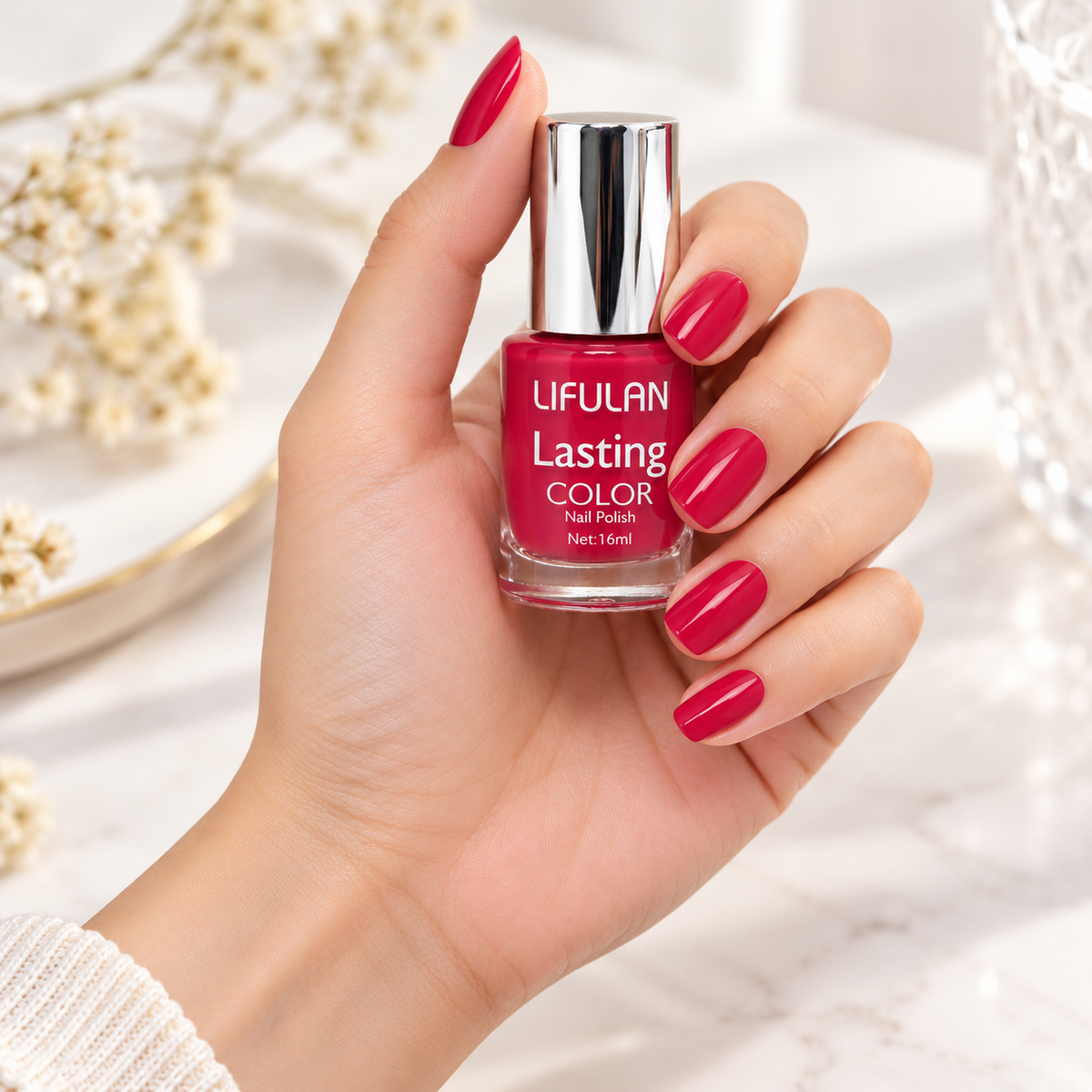 LIFULAN Long Lasting Color Nail Polish - 6931