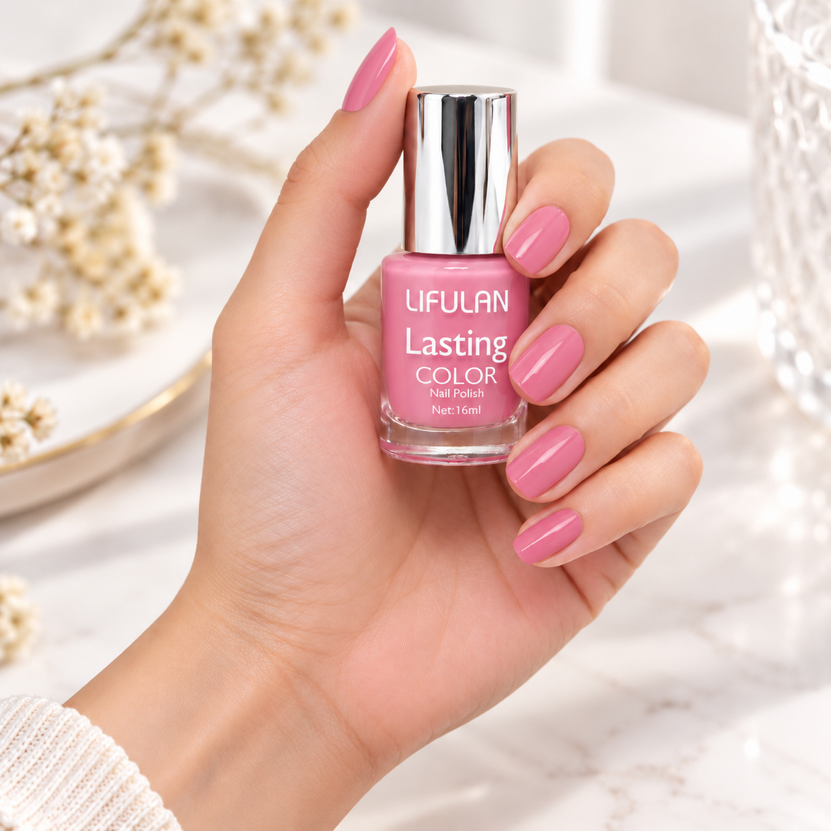 LIFULAN Long Lasting Color Nail Polish - 6931