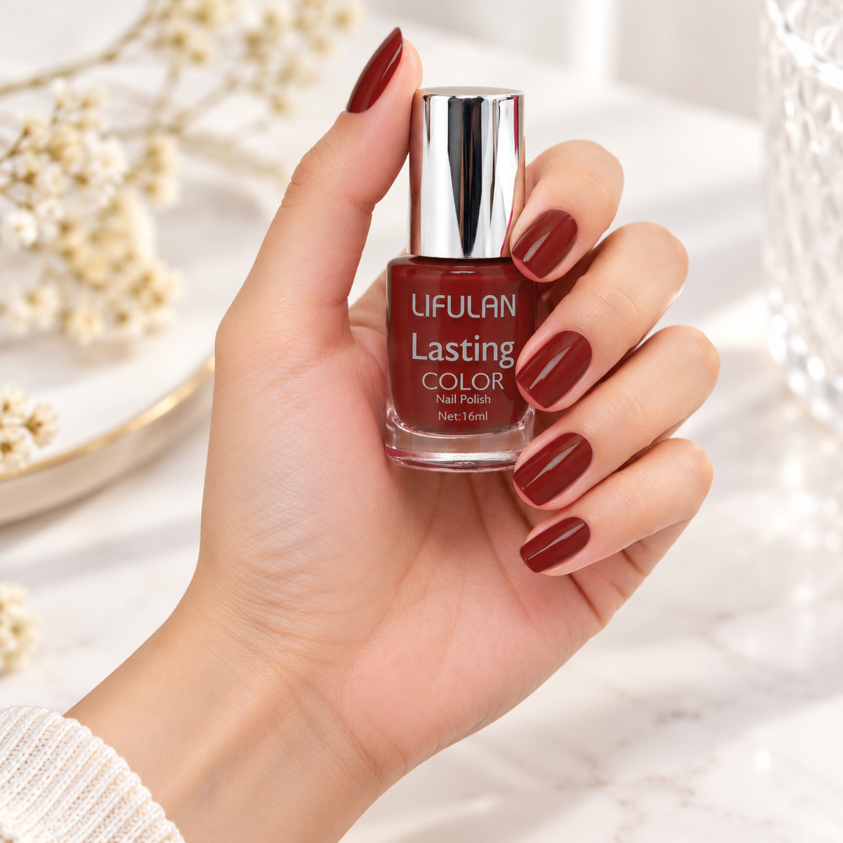 LIFULAN Long Lasting Color Nail Polish - 6931