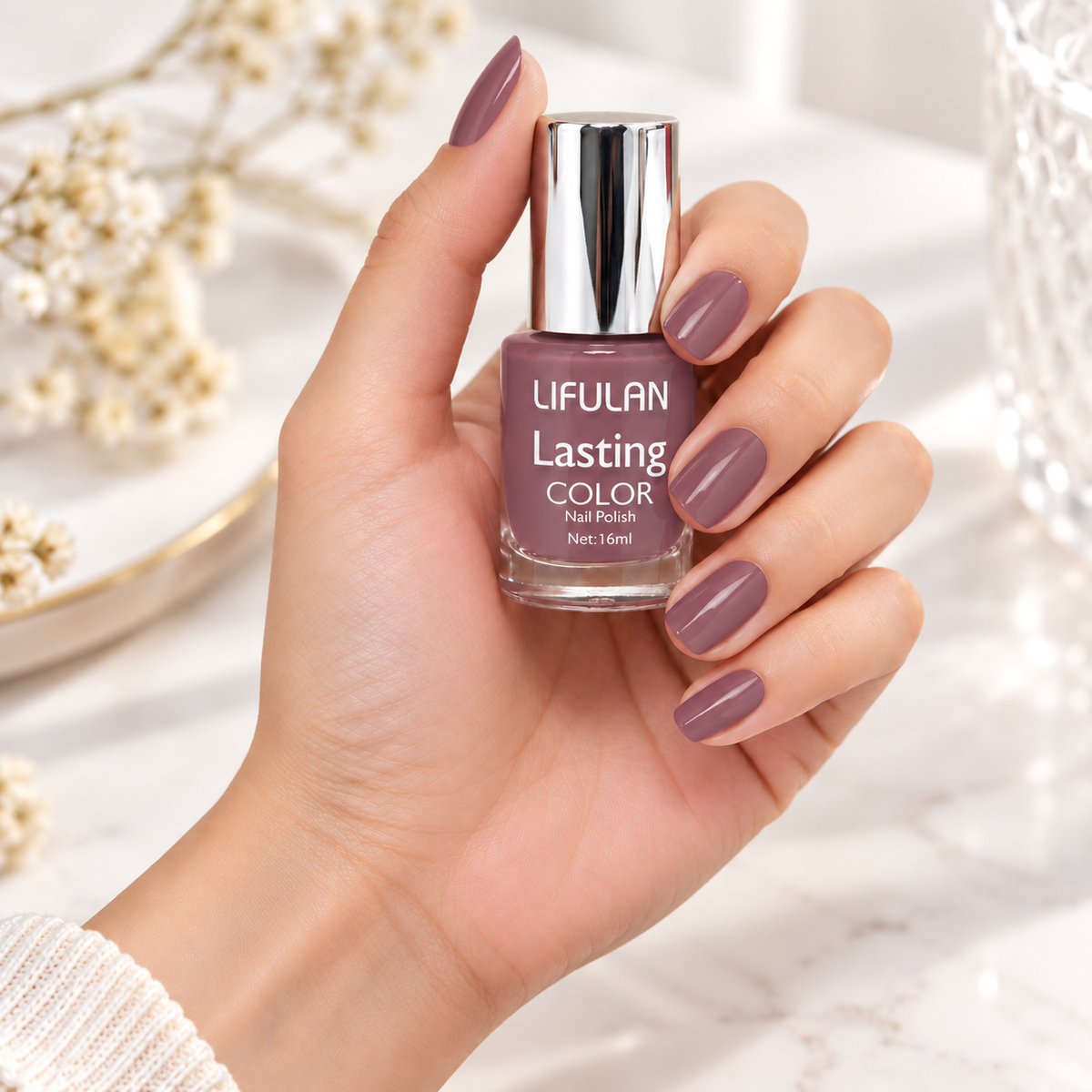 LIFULAN Long Lasting Color Nail Polish - 6931