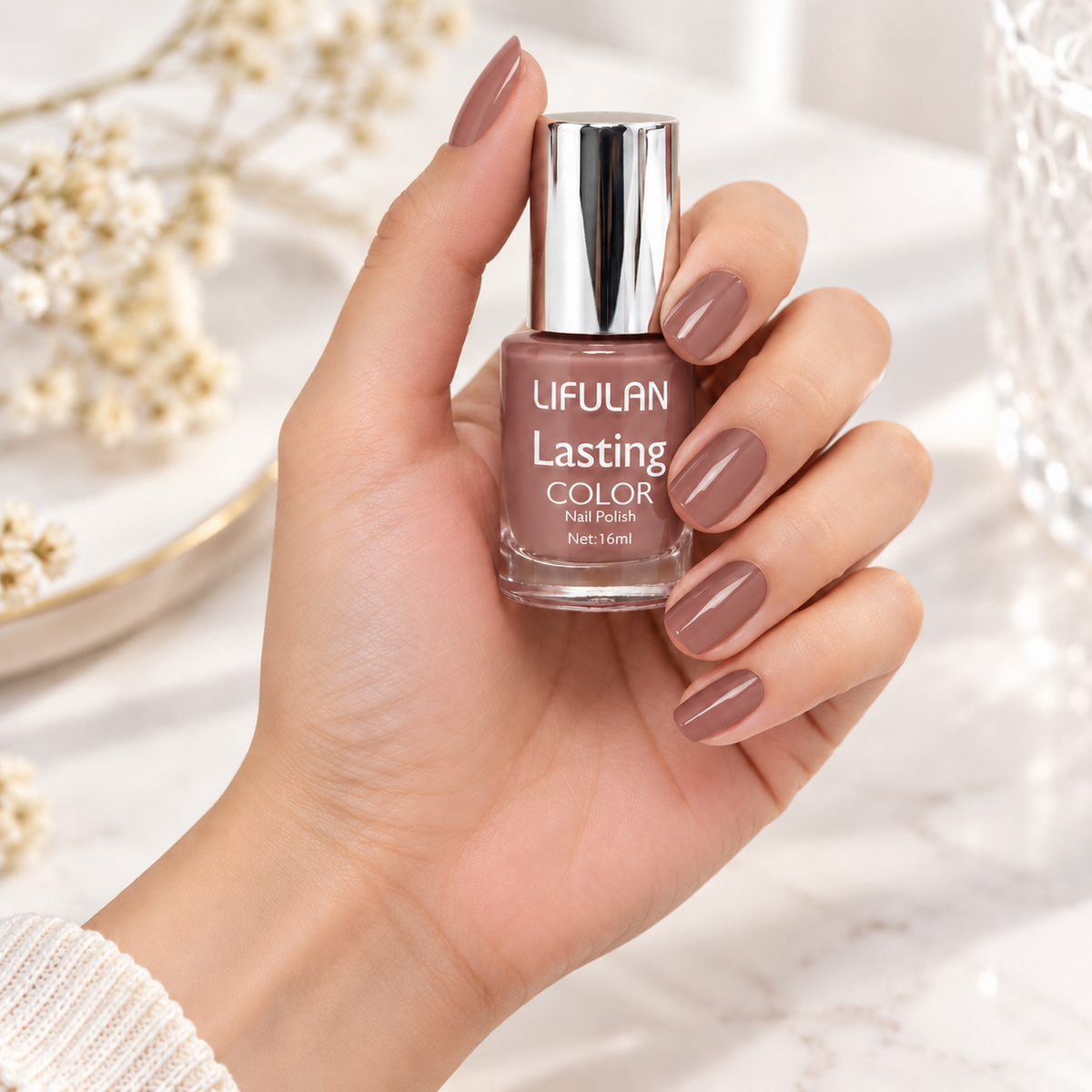 LIFULAN Long Lasting Color Nail Polish - 6931