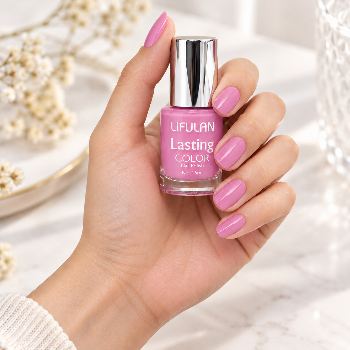 LIFULAN Long Lasting Color Nail Polish - 6931