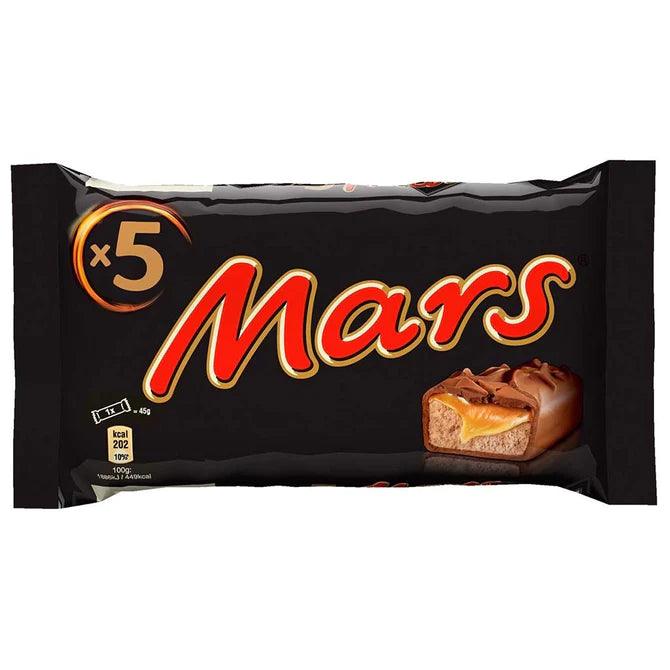 Mars Chocolate Bar 5x45g