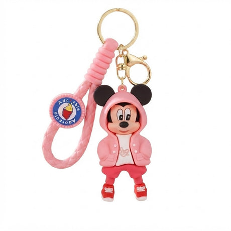 Cute Mickey Mouse Hoodie Keychain