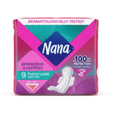 Nana Maxi Thick Long Pads - 9 Pads