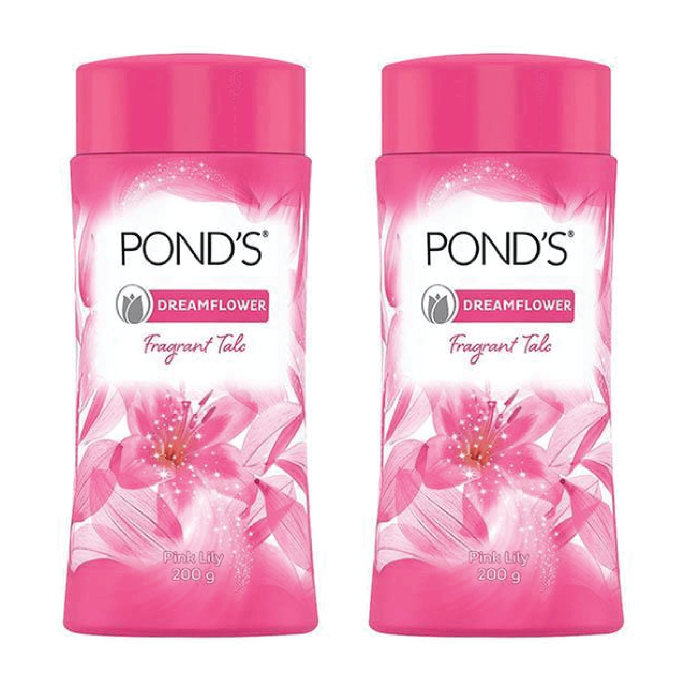 Ponds Dreamflower Fragrant Talc 200Gm x 2 Pcs