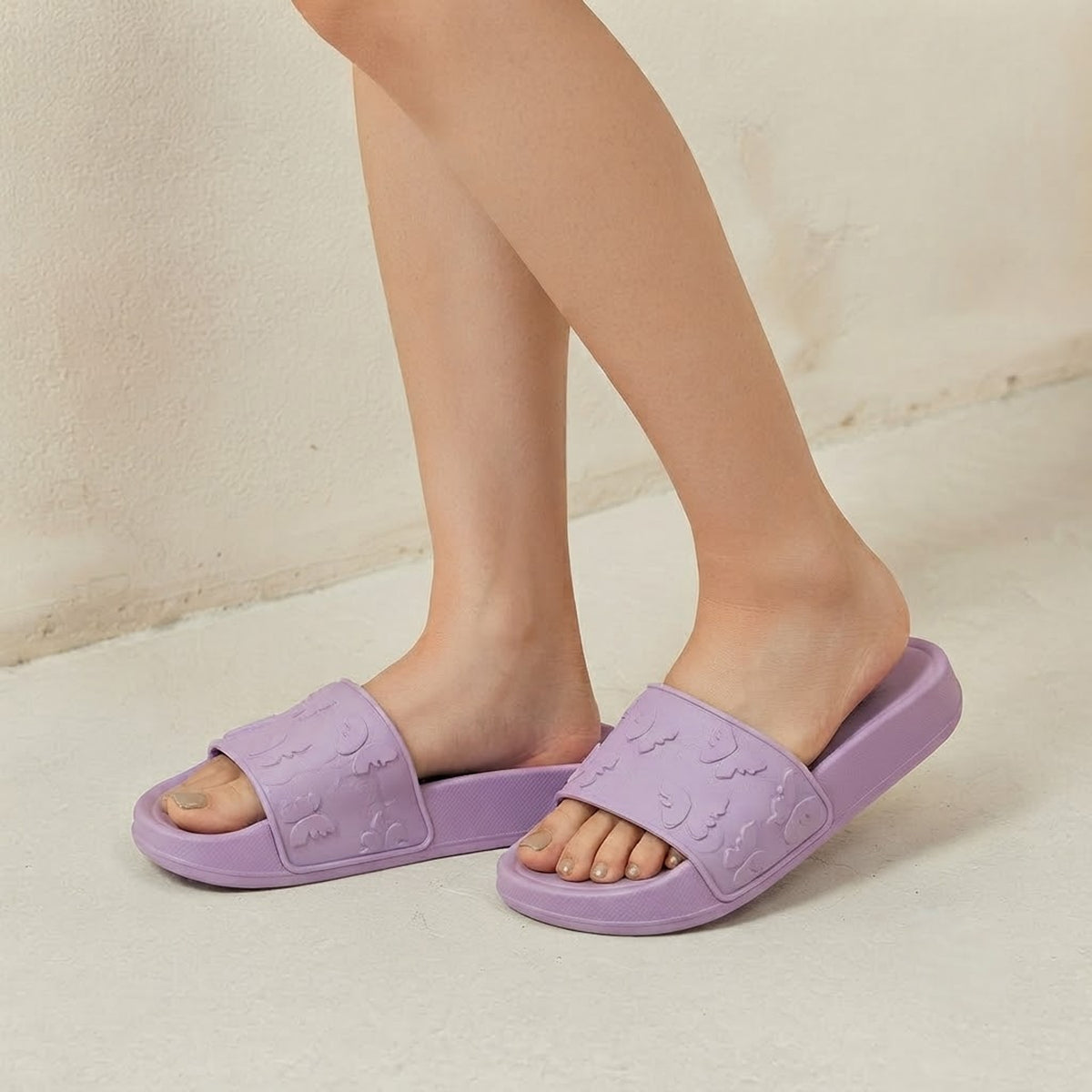 Small Butterfly Women's Slide Slippers & Sandals - H-2611