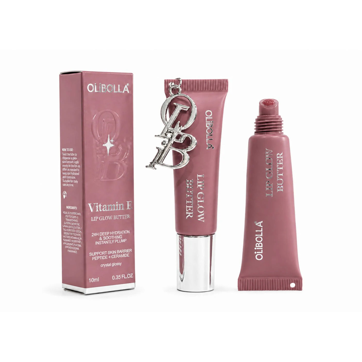 Olibolla Vitamin E Lip Glow Butter - 10ml (LAL323)