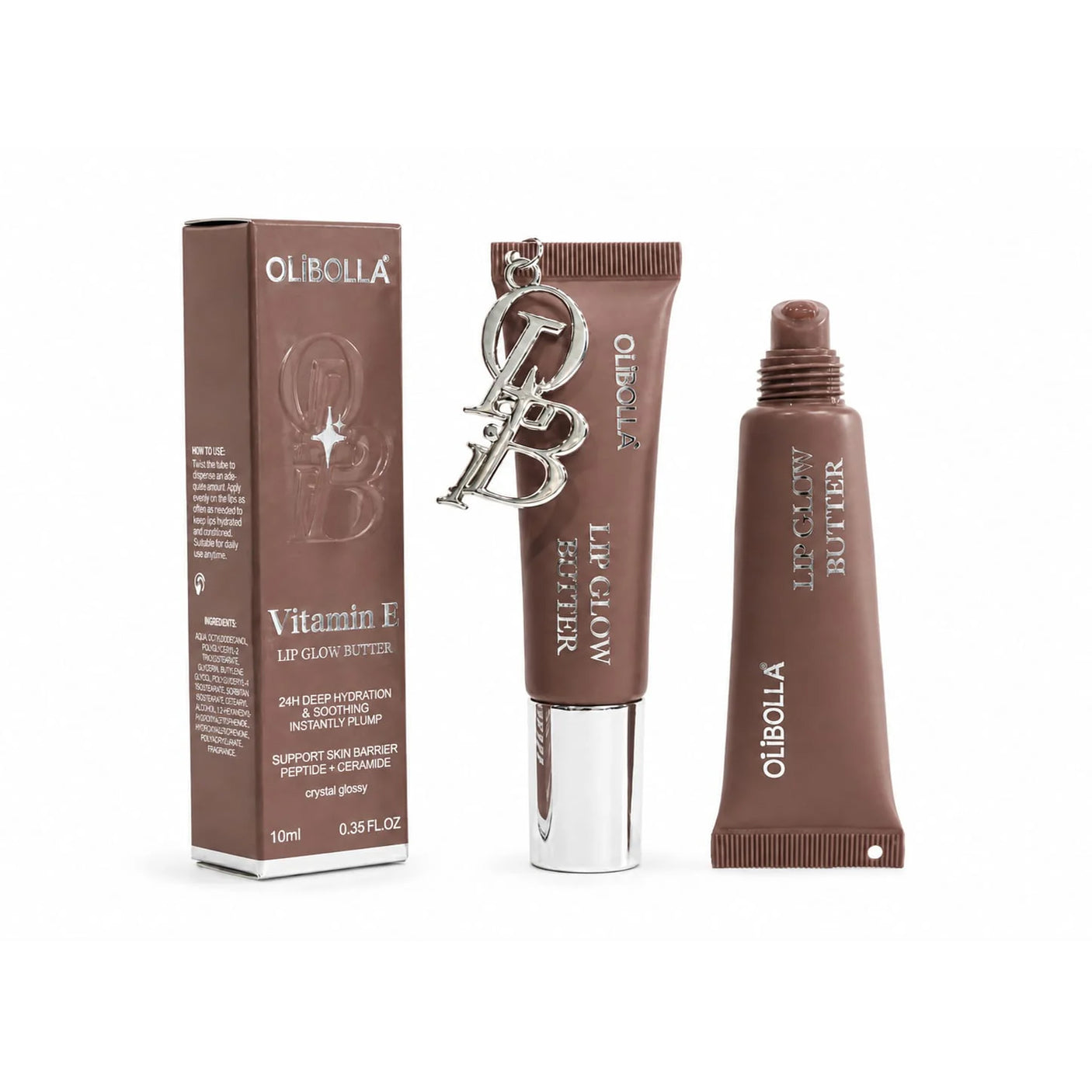 Olibolla Vitamin E Lip Glow Butter - 10ml (LAL323)