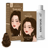 Kota Cosmetics Tawny Thailand Hair Color Natural Brown - 100ml + 100ml