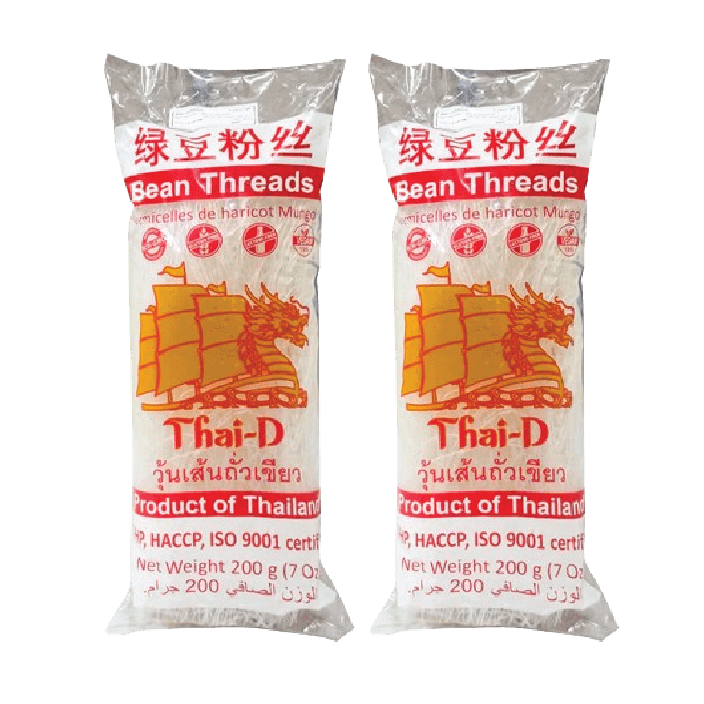 Tiger Noodles Bean Threads 200g x 2 Pcs