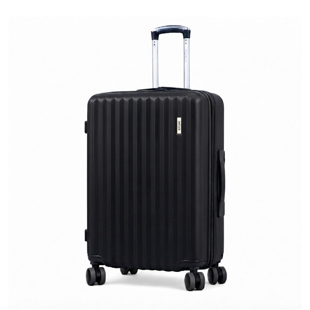 Antler Clifton Black 26-Inch Check-In Suitcase - DQ-LS01