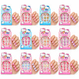 Hello Cutie Kids Cartoon Nail Art 12 Pack -  5008