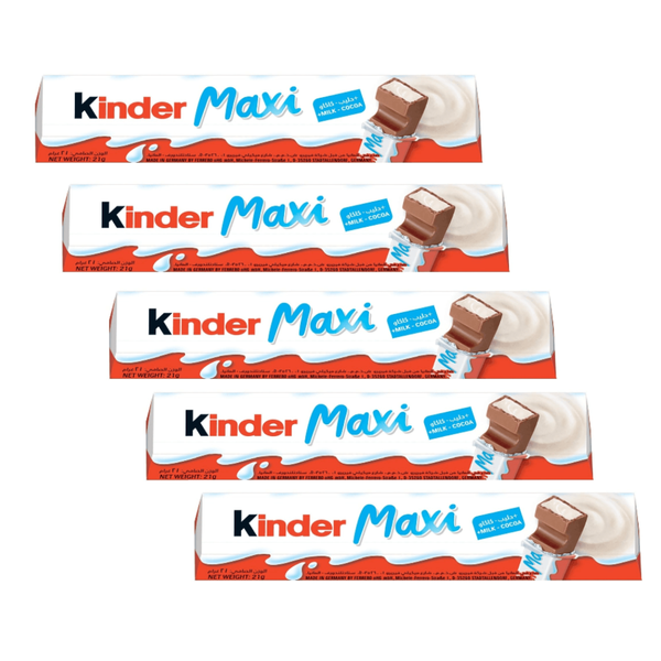 Kinder Milk Chocolate Bars 4+1 - 21g (Offer)