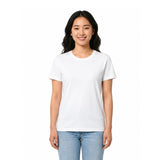 Women's Round Neck Plain T-Shirt 1030#