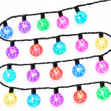 LED Dream Color Lights with Glitter Balls