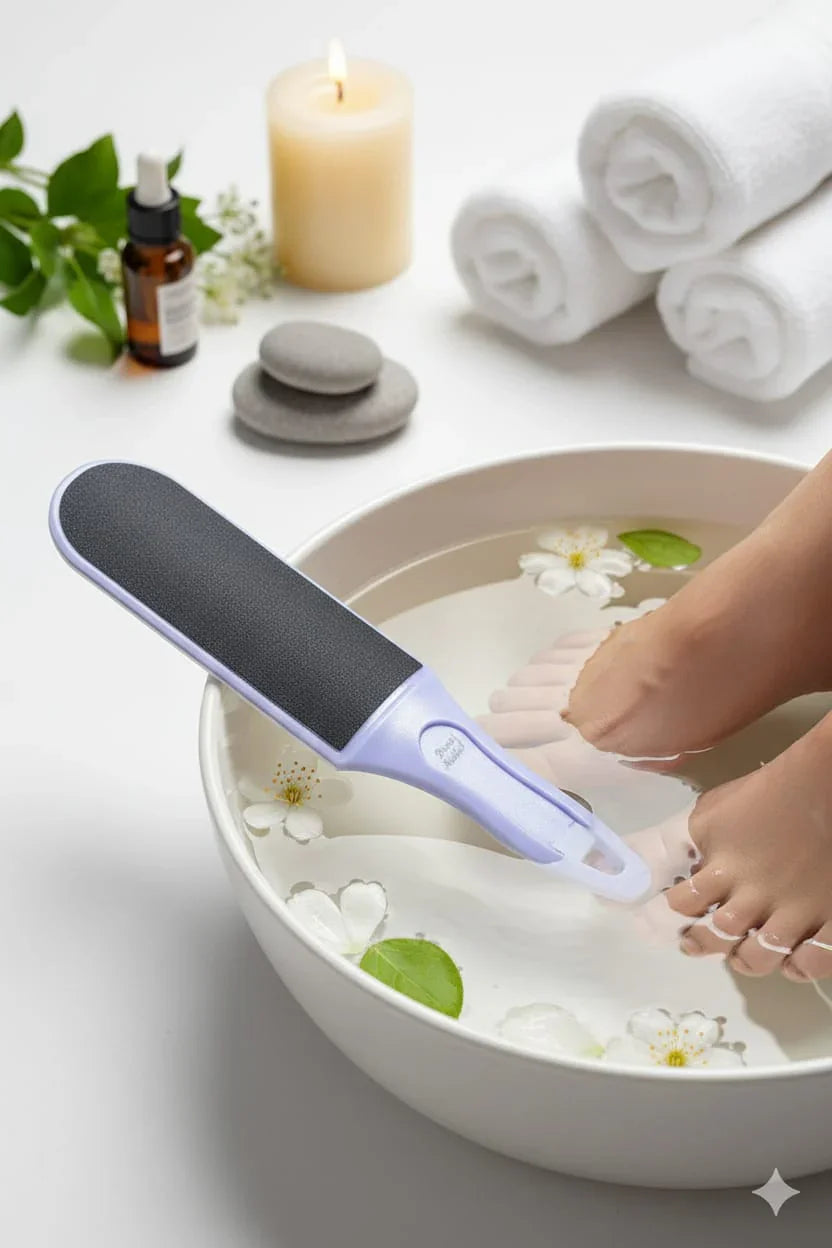 Foot File Double Side Curve Foot Scrubber