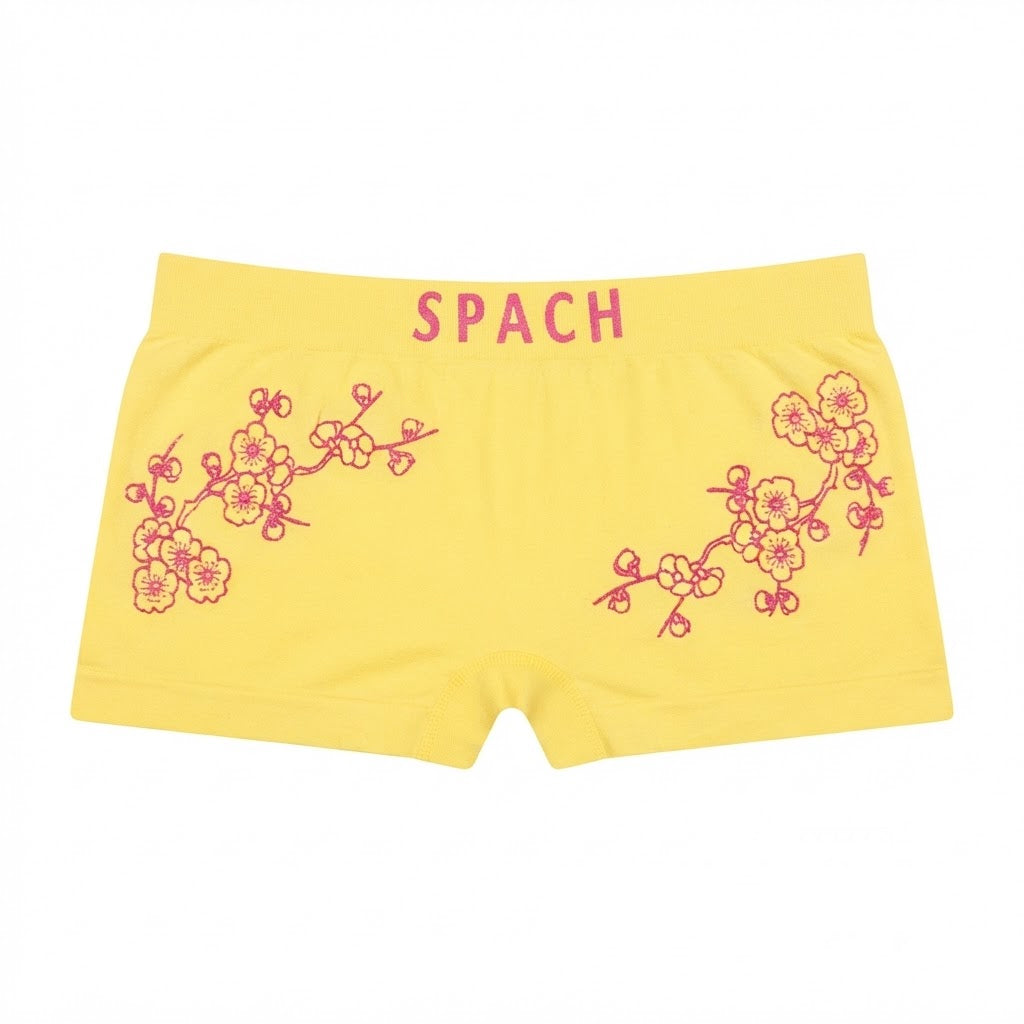 Women's Floral Design Breathable Boxer Briefs - 22049
