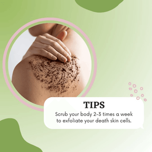 A Bonne Whitening Silky Salt Scrub Tamarind & Aloe Vera - 350g - Pinoyhyper