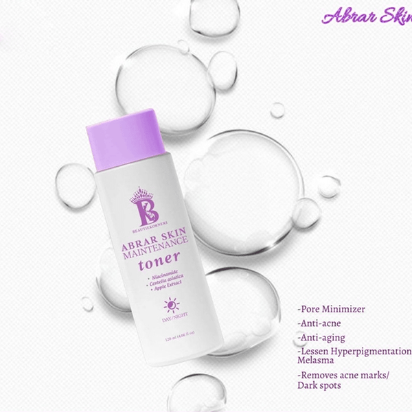 Abrar Skin Maintenance Day & Night Toner - 120ml - Pinoyhyper