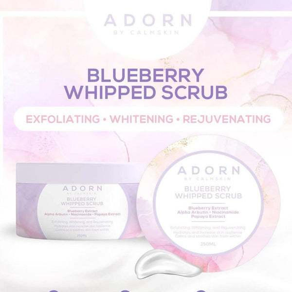 Adorn by Calmskin Blueberry Whipped Scrub - 250 ML - Pinoyhyper