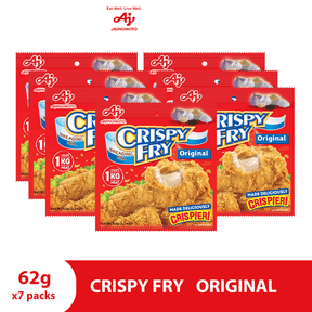 Ajinomoto Crispy Fry Original Breading Mix - 7Pcs × 62g (Offer) - Pinoyhyper