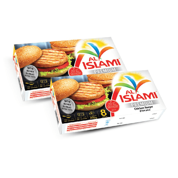 Al Islami Chicken Burger 2pcs x 400g - Pinoyhyper