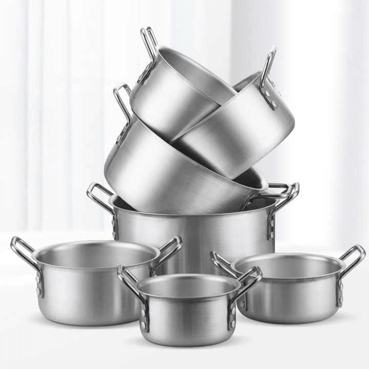 Aluminium Cooking Pot - 7 Pcs - Pinoyhyper