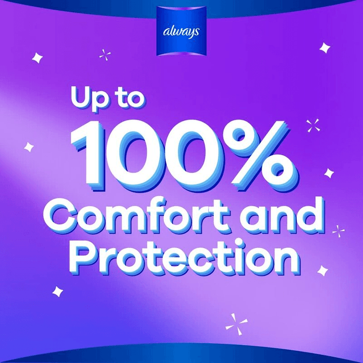 Always Cool & Dry No Heat Feel Maxi Thick Large Sanitary Pads - 30 Pads - Pinoyhyper