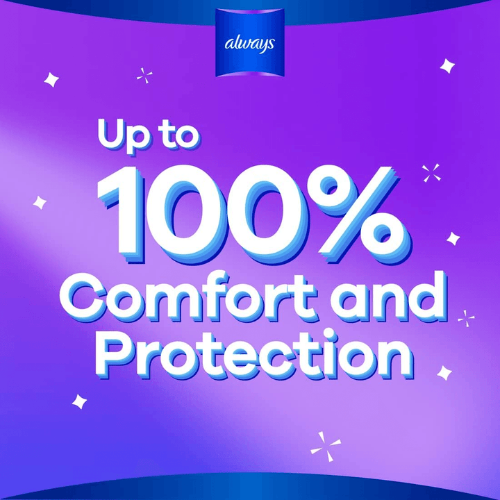 Always Cool & Dry No Heat Feel Maxi Thick Large Sanitary Pads - 60 Pads - Pinoyhyper