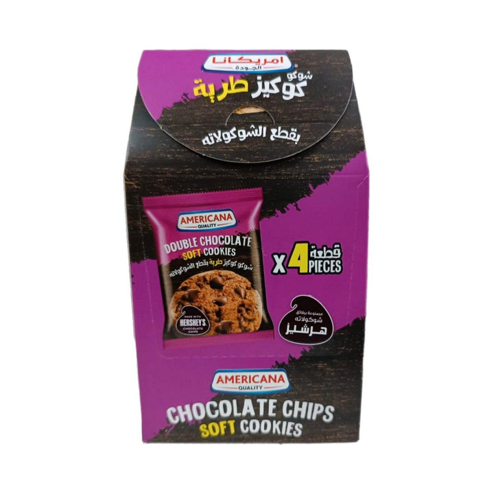 Americana Soft Double Chocolate Cookies - 40g x 4Pcs - Pinoyhyper