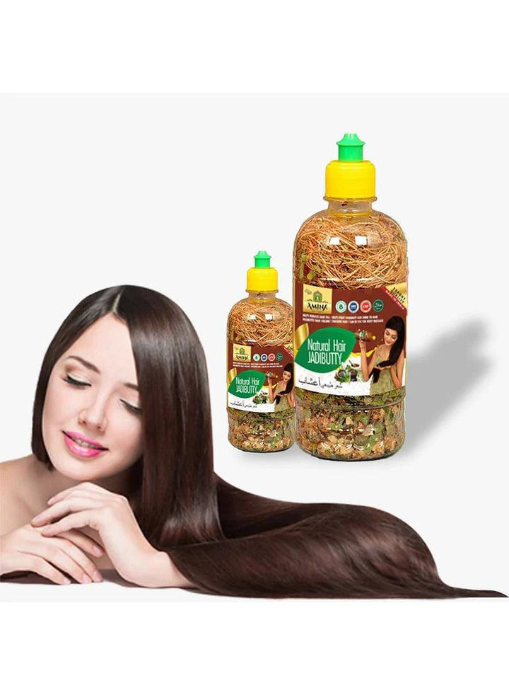 Amina Herbal Natural Hair Herbals in bottle (Jadibutti) for Hair Fall and Dandruff - Pinoyhyper