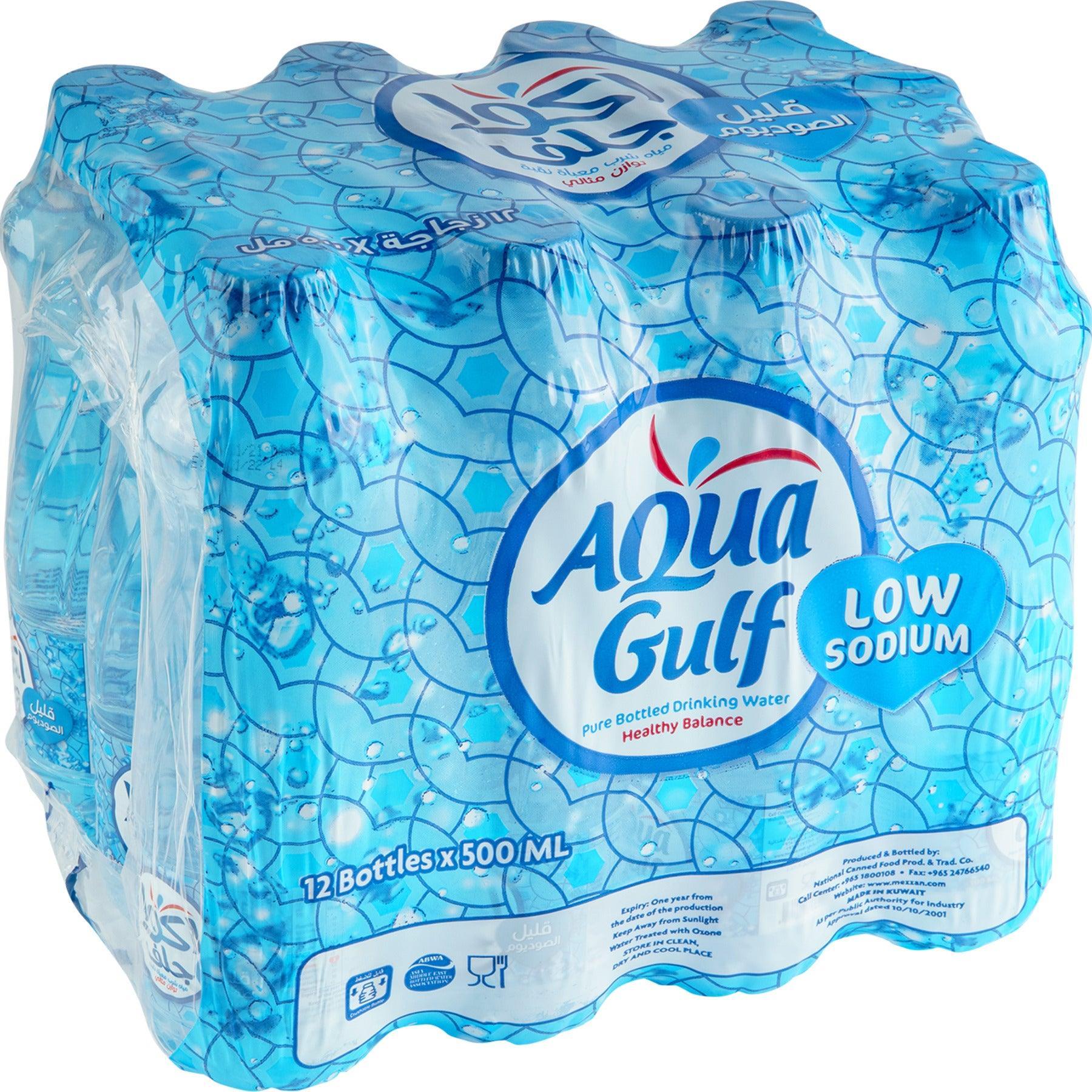 Aqua Gulf Low Sodium Drinking Water 12X500ml - Pinoyhyper